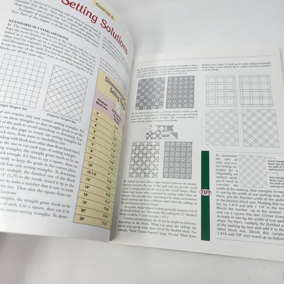 LeMoyne Stars Made Easy Quilting Book By Sharyn Squier Craig, Vintage - Picture 6 of 9